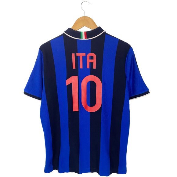 Polo Ralph Lauren Italia Football Club Polo Shirt Size Large - Picture 7 of 9